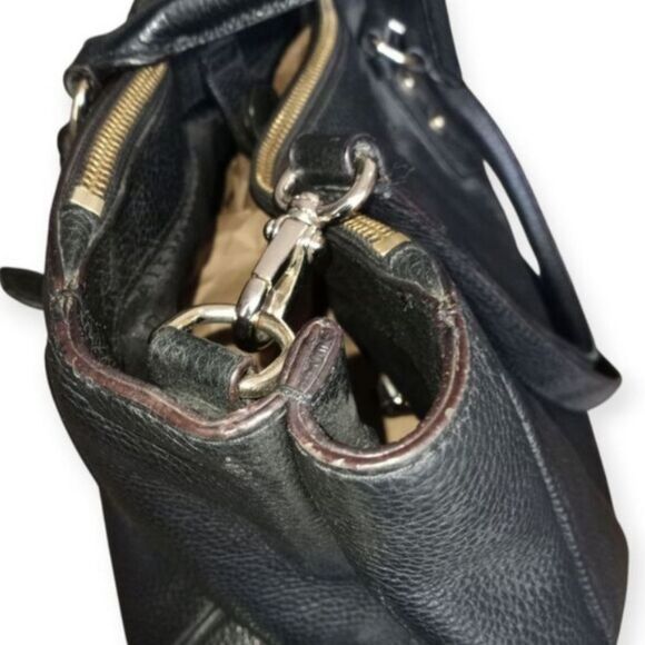 Kate Spade Leighann Mulberry Street Womens PEBBLE Leather Satchel Bag EUC. - Picture 6 of 11